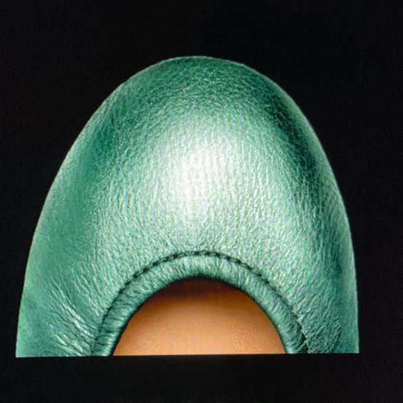 🌹 TIEKS TAHITIAN PEARL BALLERINA FLATS 🌹SIZE 8 🌹 - Picture 3 of 16